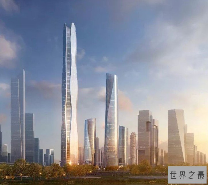 中国第一高楼,高达632米