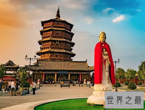 山西最值得观赏的景点,中国现存的最高最古老的一座木塔式建筑