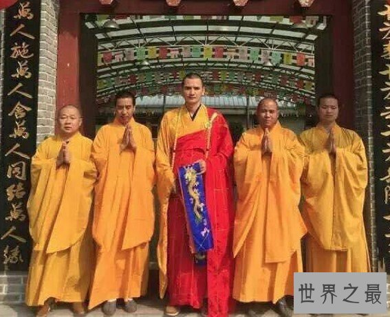 世界上最帅的和尚,生来便长了一张让人嫉妒的脸
