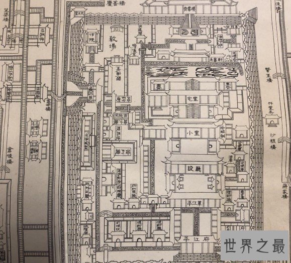 中国现存最大最完整的古代碑刻城市地图,平江图