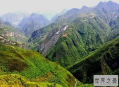 重庆市的最高点,主峰阴条岭海拔2886米