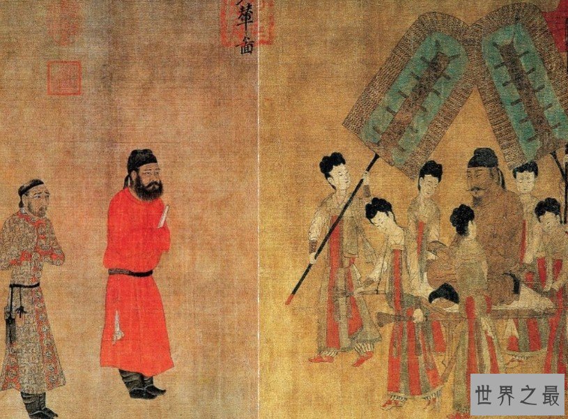 中国五大传世名画排名,层层交替美不胜收