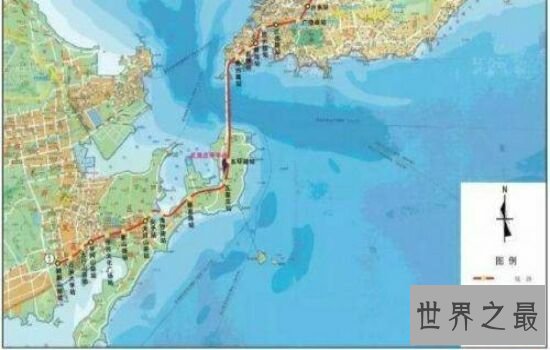 中国最深海底隧道，山东青岛光荣在榜。