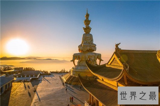 中国四大佛山,九华香火甲天下,峨眉风景天下秀