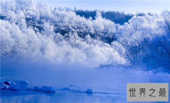 中国最冷的地方,根河零下58摄氏度的河水不会结冰