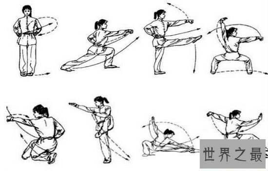 中国武术排名,感受一下中国武术文化的博大精深