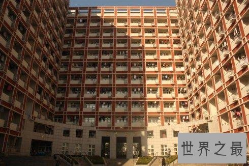 亚洲最大宿舍楼，这个女生宿舍占了整个大学的2/3！
