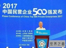 盘点最新中国民营企业500强  中国国民经济的主力军
