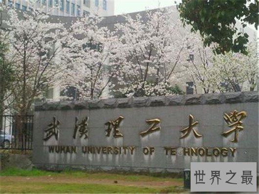 2018武汉理工大学排名全国排名43，是顶尖的211大学