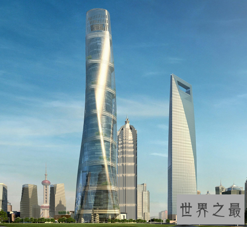 上海中心大厦,超高层的地标式摩天大楼(中国最高632米)