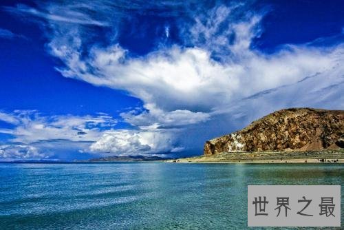 纳木错，世界上海拔最高的湖泊，最深处超过120米