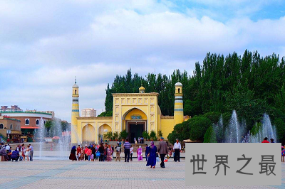 中国最大的清真寺 最大竟占地1.68万平米!