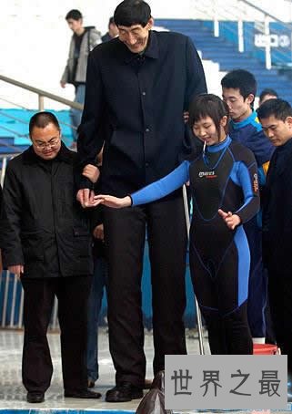 中国第一高人，王峰军2.55米VS鲍喜顺2.36米