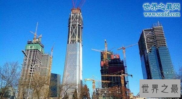 北京第一高楼中国尊(528米),15项中国之最