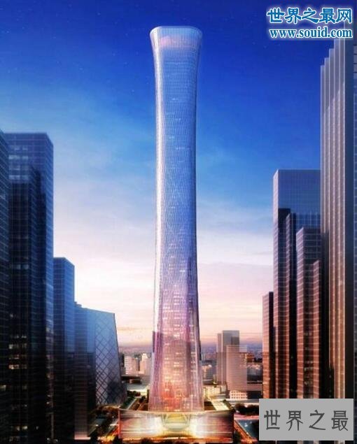 北京第一高楼中国尊(528米),15项中国之最