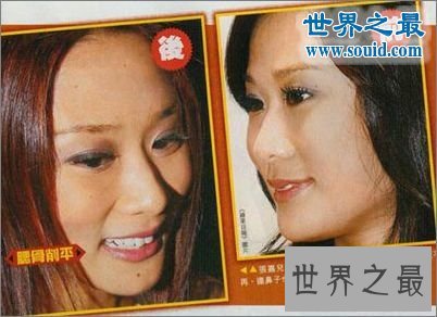 史上最丑港姐，港姐九丑榜(张嘉儿排第一)