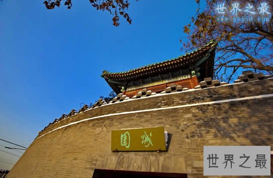 中国最小的城，北京团城(周长276米)