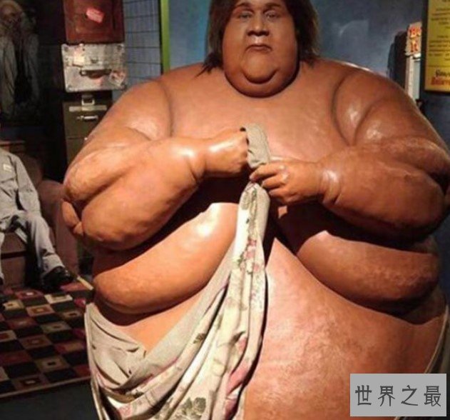 世界十大胖人,最重的人竟然想达到2000斤!