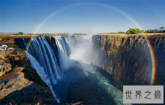 世界十大自然遗产,维多利亚瀑布的彩虹值得一看