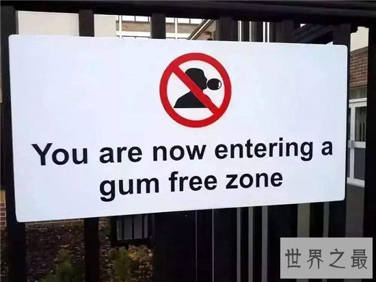 世界十大最疯狂的法律,嚼口香糖竟然也触犯法律!