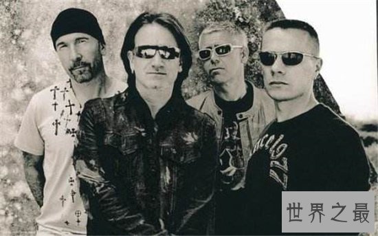 世界十大最富有的音乐乐队，U2资产竟高达1.95亿美元！