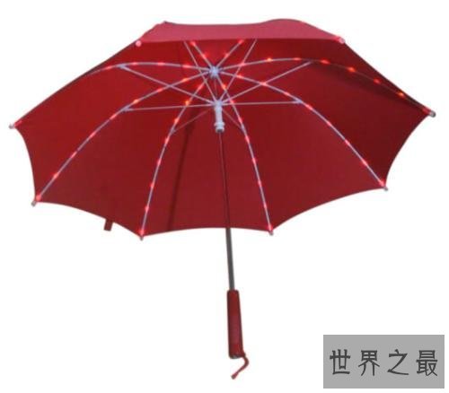 世界上最酷的十大雨伞,它还能当做武器来使用。