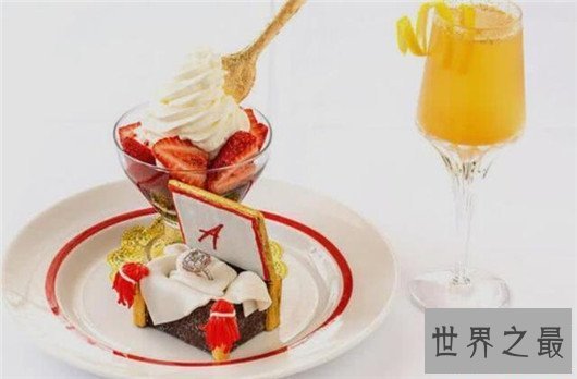世界十大最贵的甜点排行榜，钻石水果蛋糕小小一块够北京三套房