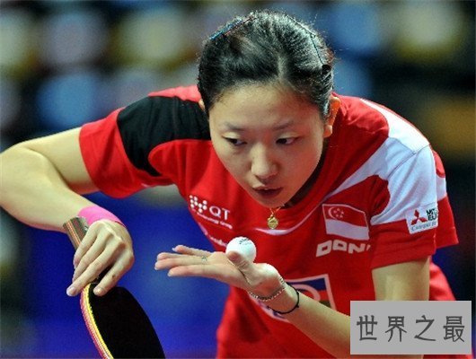 史上十大最伟大的乒乓球运动员,张怡宁大魔王令人闻风丧胆