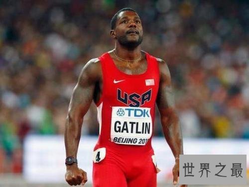 十大最快男子100米短跑运动员,第一个绝对认识。