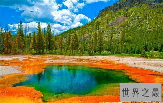 世界十大特色温泉排行榜,火山旁的地狱温泉你敢泡吗