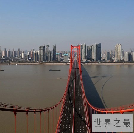 世界十大悬索桥，发达的美国不如发展中的中国