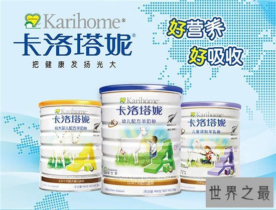 十大羊奶粉品牌排行榜 可瑞康羊奶粉排名第一