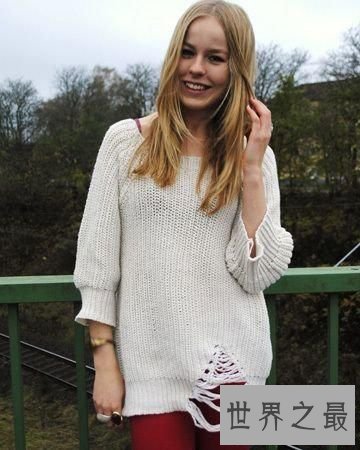 瑞典美女，位于全球各国性感美女排行榜首