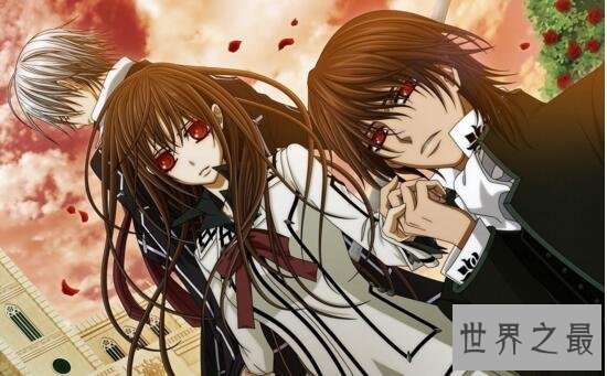 日本十大吸血鬼动漫，吸血鬼骑士满满的代入感(唯美)