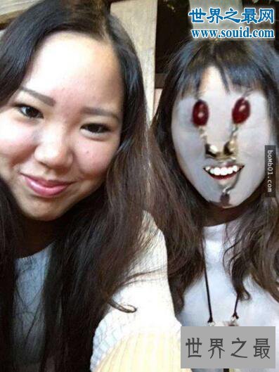 世界十大最恐怖的换脸照，人和海豚换脸简直可怕