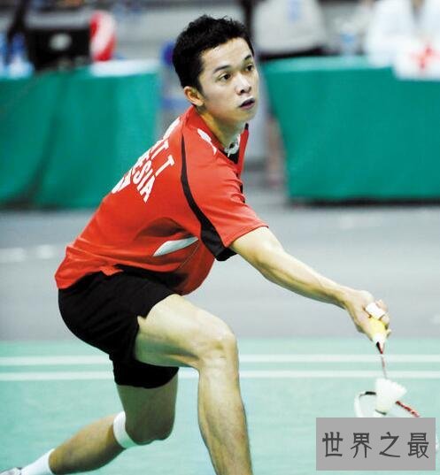 羽毛球坛四大天王,林丹是世界第一位全满贯者