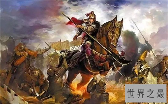 中国古代十大名将，岳飞仅排第二位第一实至名归！