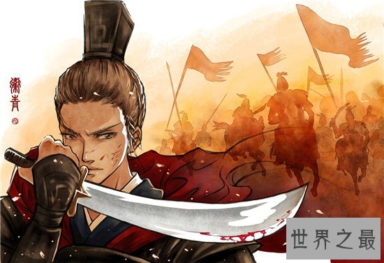 中国古代十大名将，岳飞仅排第二位第一实至名归！