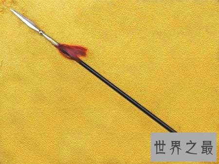中国古代十大名枪，霸王枪位居榜首。