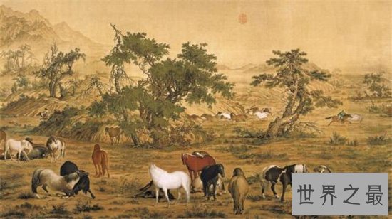 中国十大传世名画，一起来欣赏中国那些旷世国宝！