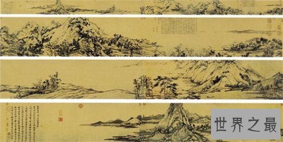 中国十大传世名画，一起来欣赏中国那些旷世国宝！
