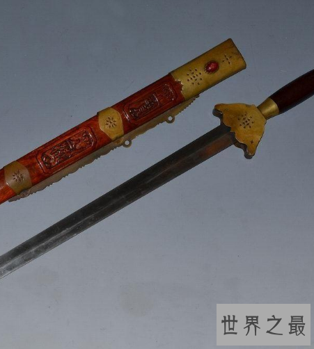 中国古代十大名剑,赤霄只排了第三名。