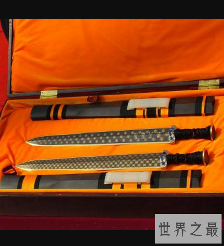 中国古代十大名剑,赤霄只排了第三名。