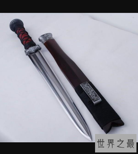 中国古代十大名剑,赤霄只排了第三名。