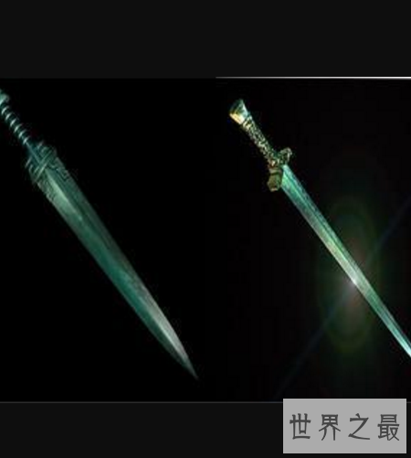 中国古代十大名剑,赤霄只排了第三名。