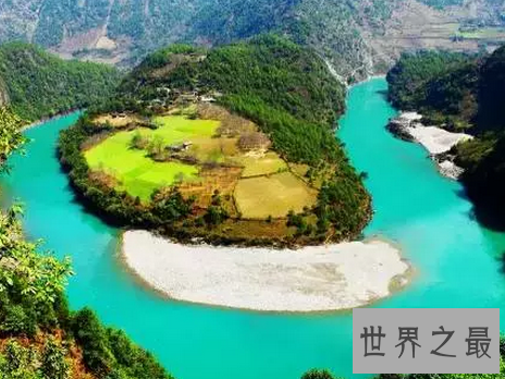 中国十大壮美江湾，只因形状怪异就位居第一名？