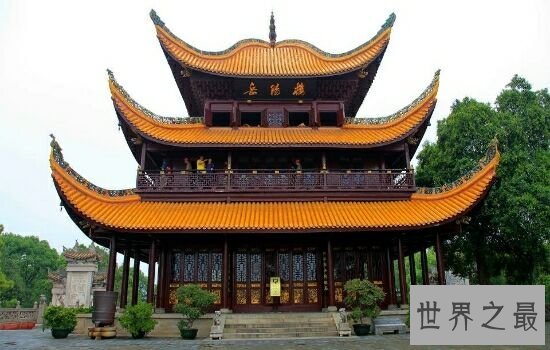 中国古代十大名楼，最熟悉的黄鹤楼位于榜单榜首！
