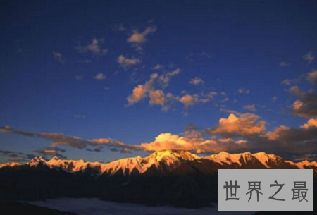中国十大最美雪山排行榜,珠穆朗玛只能排在后面
