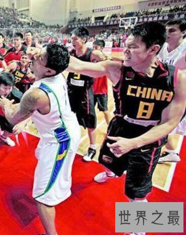 中国男篮打架群殴十大恶汉，李楠解放军出身最强