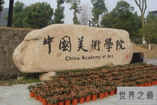 最新中国八大美院排名,中国美术学院世界第七